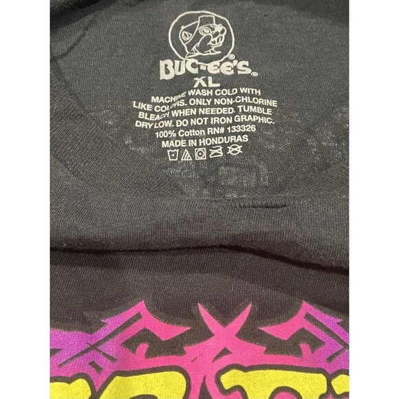 Bucee's Short Sleeve Graphic T Shirt Mens XL Tour 1982-2021 Psychedelic Black - Picture 5 of 5
